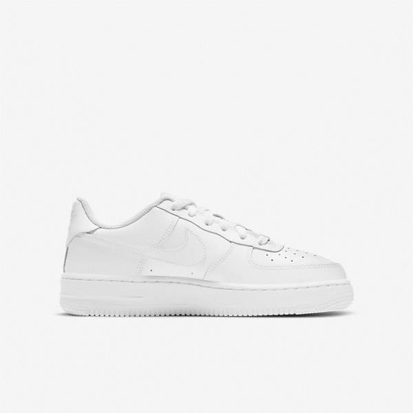 Kids' Nike Air Force 1 LE Older Trainers White | NK073AIZ