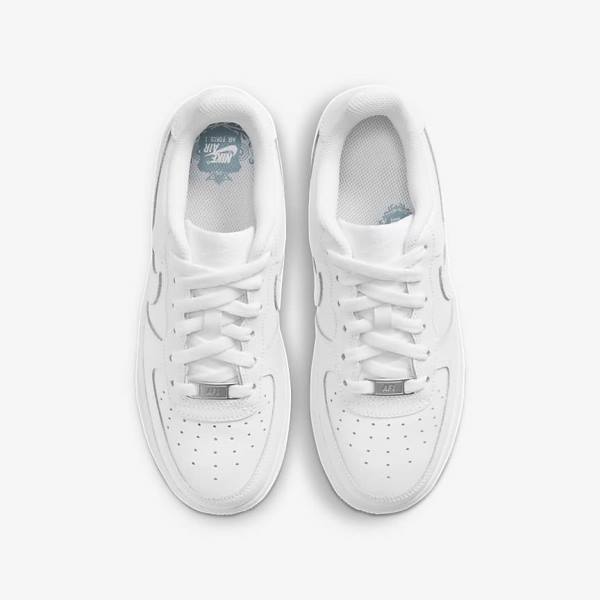 Kids' Nike Air Force 1 LE Older Trainers White | NK073AIZ