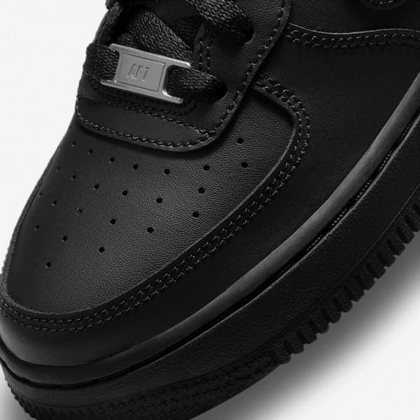 Kids' Nike Air Force 1 LE Older Trainers Black | NK302NEU