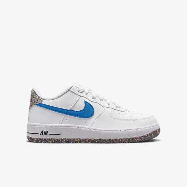 Kids' Nike Air Force 1 LV8 Older Trainers White / Mint / Pink / Light Blue | NK596ISD