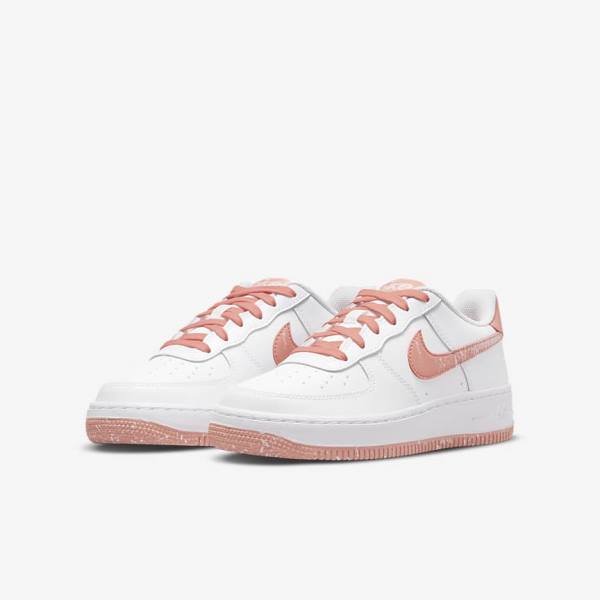 Kids' Nike Air Force 1 LV8 Older Trainers White / Light | NK759AZW