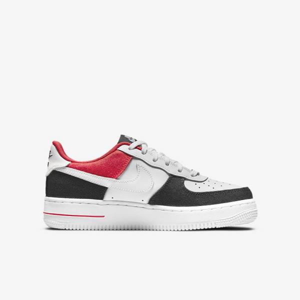 Kids' Nike Air Force 1 LV8 Older Trainers White / Navy / Red / White | NK827QWE