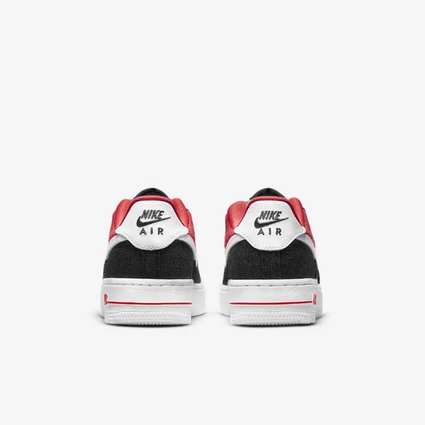 Kids' Nike Air Force 1 LV8 Older Trainers White / Navy / Red / White | NK827QWE