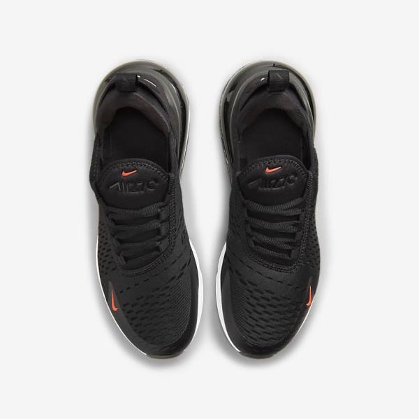 Kids' Nike Air Max 270 Older Trainers Black / Grey | NK651QDT