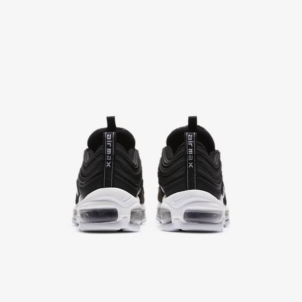 Kids' Nike Air Max 97 Older Trainers Black / White | NK218PZR