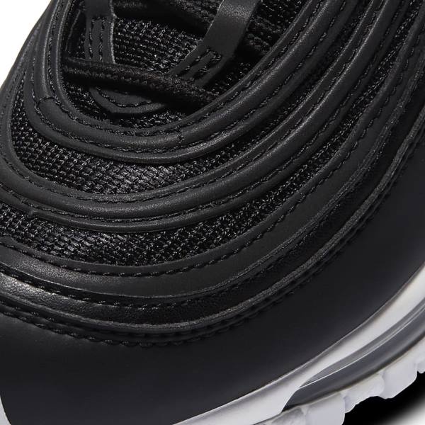 Kids' Nike Air Max 97 Older Trainers Black / White | NK218PZR