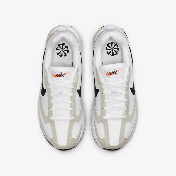 Kids' Nike Air Max Dawn Older Trainers White / Light Beige / Black | NK819MBV