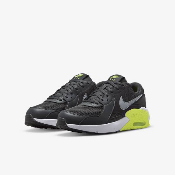 Kids' Nike Air Max Excee Older Trainers Dark Grey / Black / Grey | NK826VKM