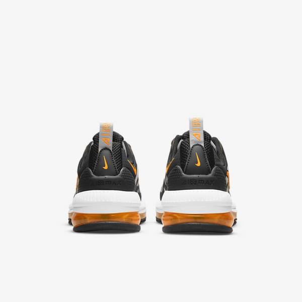 Kids' Nike Air Max Genome Older Trainers Black / Grey / White / Orange | NK976UIG