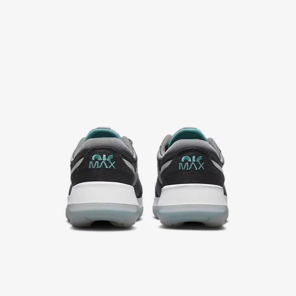 Kids' Nike Air Max Motif Older Trainers Grey / Turquoise / Dark Grey / Black | NK901EJK