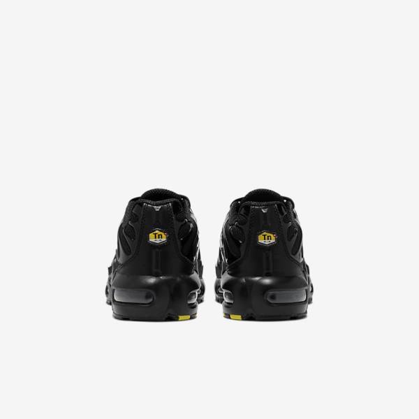 Kids' Nike Air Max Plus Older Trainers Black | NK893GFY