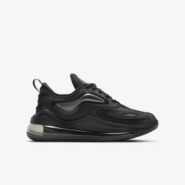 Kids' Nike Air Max Zephyr Older Trainers Black / Dark Grey | NK095XDO