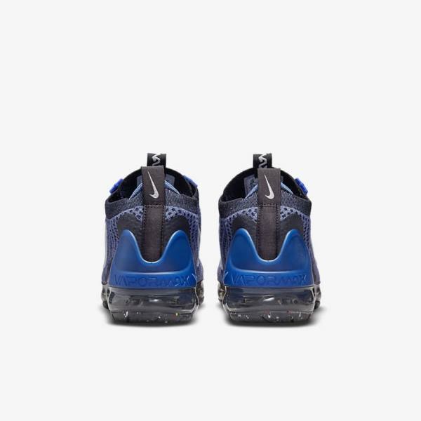 Kids' Nike Air VaporMax 2021 FK Older Trainers Royal / White / Dark Grey / Black | NK538OUF