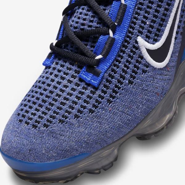 Kids' Nike Air VaporMax 2021 FK Older Trainers Royal / White / Dark Grey / Black | NK538OUF