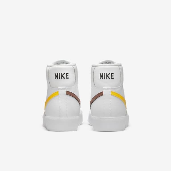 Kids' Nike Blazer Mid 77 Older Trainers White | NK278XHP