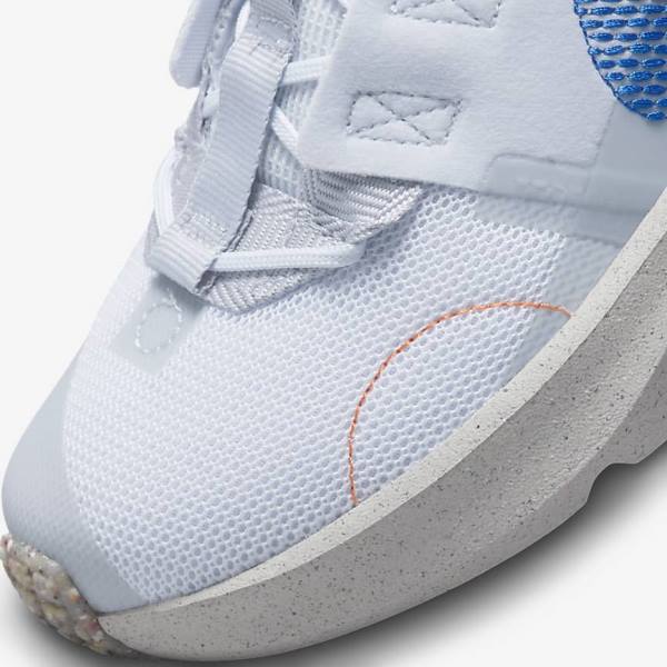 Kids' Nike Crater Impact Older Trainers Grey / Orange / Royal | NK215OSG