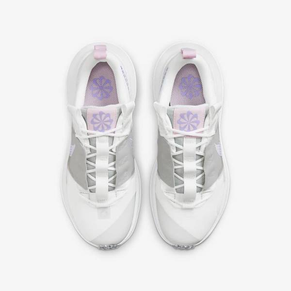 Kids' Nike Crater Impact Older Trainers White / Grey / Pink / Purple | NK342IGN