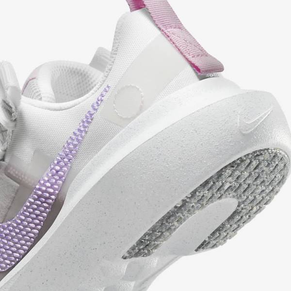 Kids' Nike Crater Impact Older Trainers White / Grey / Pink / Purple | NK342IGN