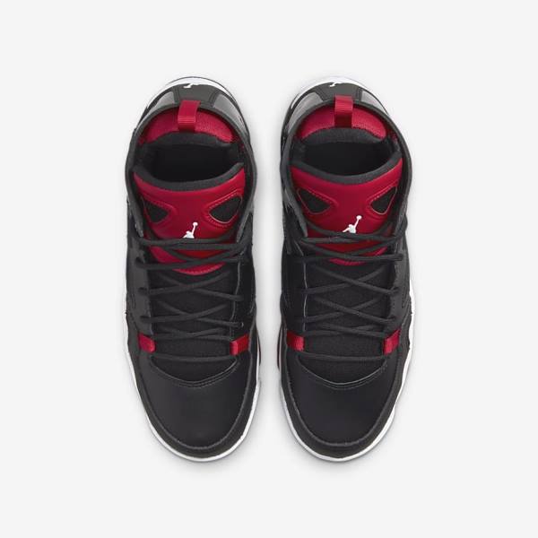 Kids' Nike Jordan Flight Club 91 Older Trainers Black / Red / White | NK924OZS