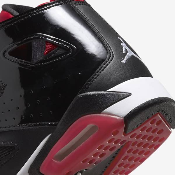 Kids' Nike Jordan Flight Club 91 Older Trainers Black / Red / White | NK924OZS