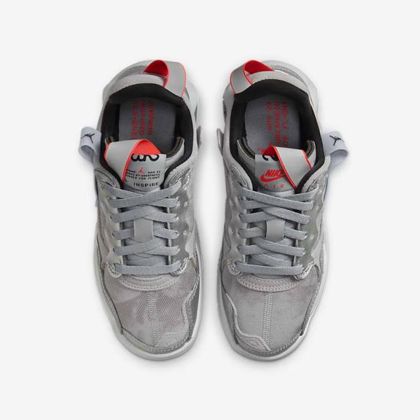 Kids' Nike Jordan MA2 Older Trainers Grey / Metal Silver / Platinum / Black | NK327UGY