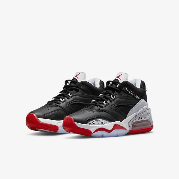 Kids' Nike Jordan Point Lane Older Trainers Black / Grey / White / Red | NK524IMX