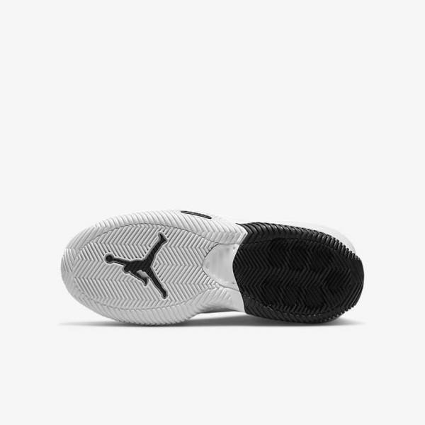 Kids' Nike Jordan Stay Loyal Older Trainers Black / White / Metal Silver / Red | NK754JBQ