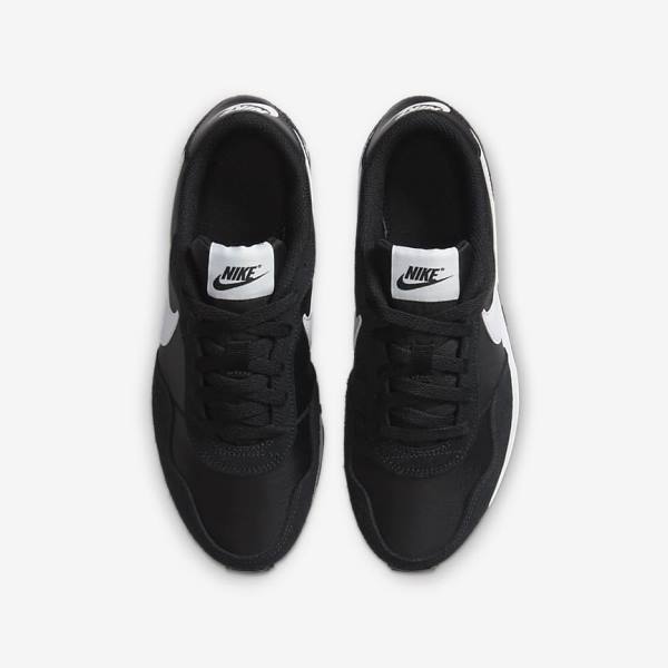 Kids' Nike MD Valiant Older Trainers Black / White | NK468CAM