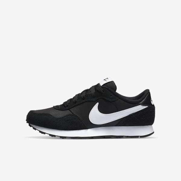 Kids\' Nike MD Valiant Older Trainers Black / White | NK468CAM