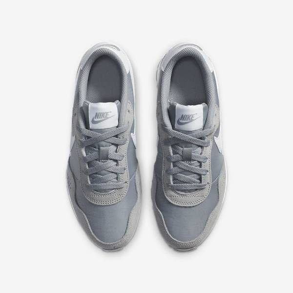 Kids' Nike MD Valiant Older Trainers Grey / White | NK709YNA