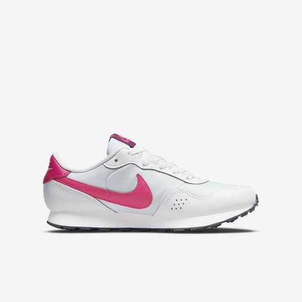 Kids' Nike MD Valiant Older Trainers Platinum / Dark Grey / Pink | NK613KBI