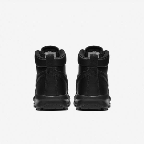 Kids' Nike Manoa LTR Older Boot Trainers Black | NK903XGT