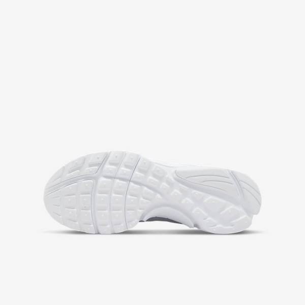 Kids' Nike Presto Older Trainers White / Platinum / White | NK653CXO