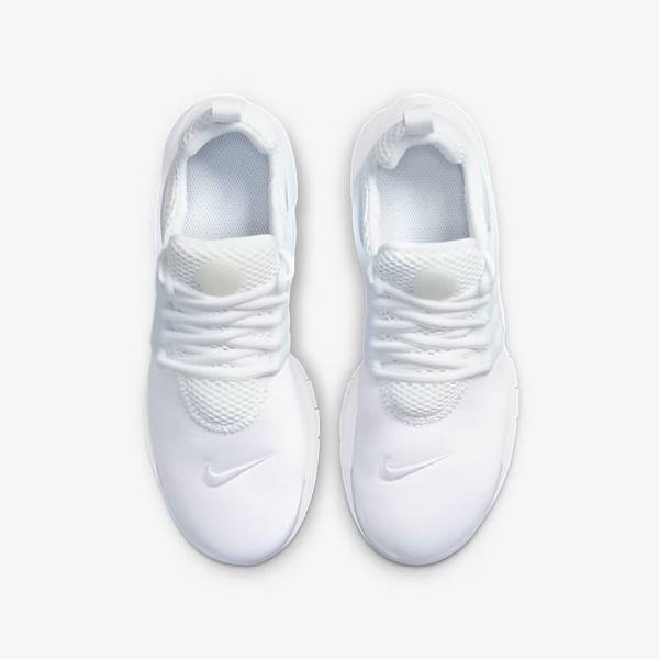 Kids' Nike Presto Older Trainers White / Platinum / White | NK653CXO