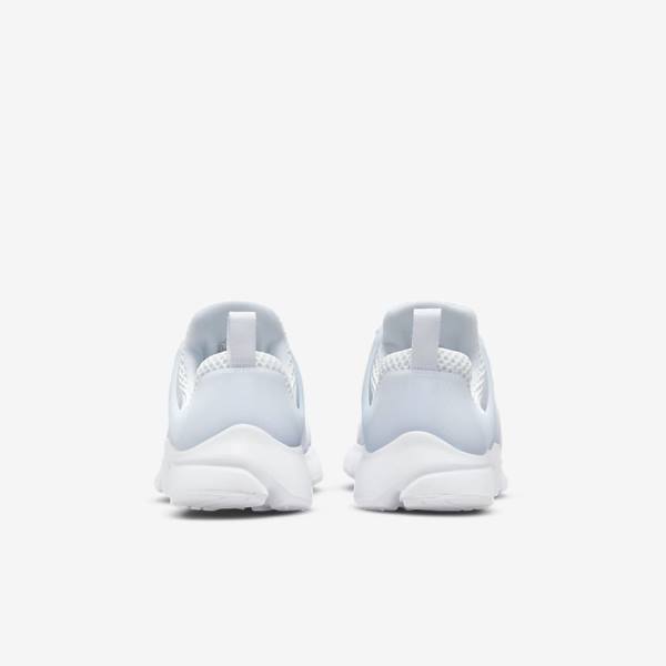 Kids' Nike Presto Older Trainers White / Platinum / White | NK653CXO