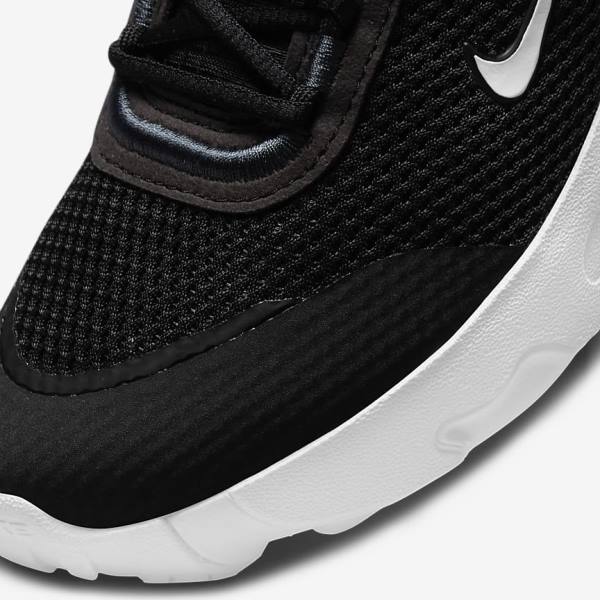 Kids' Nike React Live Older Trainers Black / Dark Grey / White | NK067REP