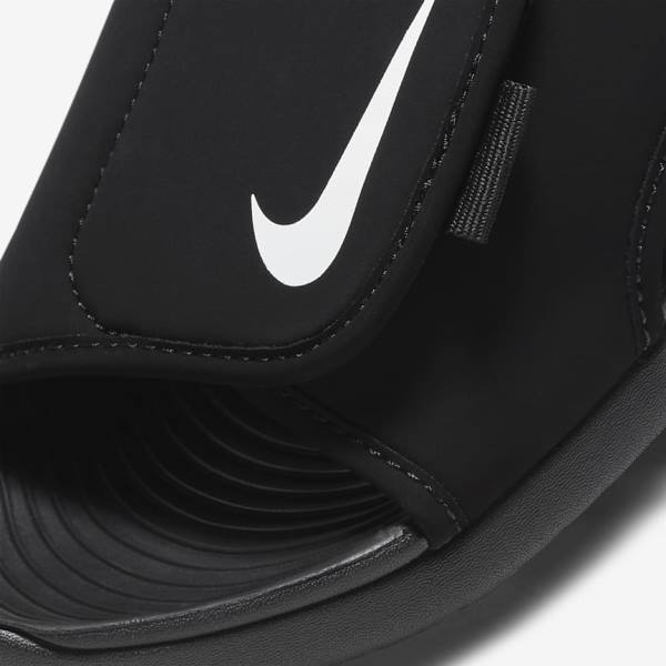 Kids' Nike Sunray Adjust 5 V2 Younger and Older Sandals Black / White | NK497OIA