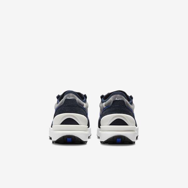 Kids' Nike Waffle One Older Trainers Dark Obsidian / Black / Royal | NK507IFP