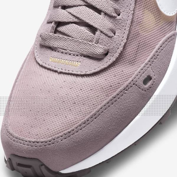 Kids' Nike Waffle One Older Trainers Pink / Light Purple / White | NK580TSI