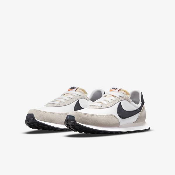 Kids' Nike Waffle Trainer 2 Older Trainers White / Black | NK471GVL