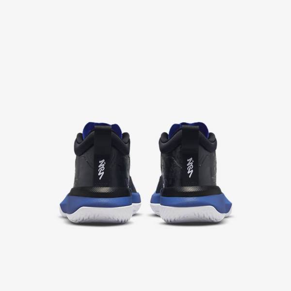 Kids' Nike Zion 1 Older Trainers Black / Royal / White | NK913IXW