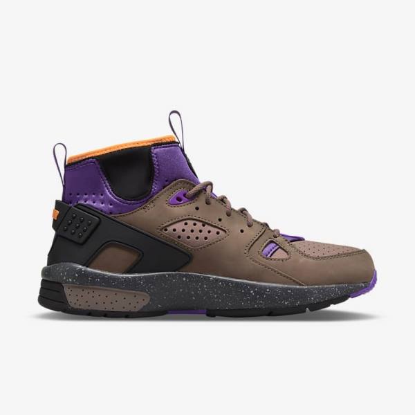 Men's Nike ACG Air Mowabb Trainers Brown / Purple / Light | NK619VJT