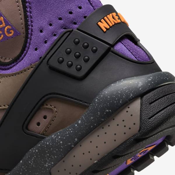 Men's Nike ACG Air Mowabb Trainers Brown / Purple / Light | NK619VJT