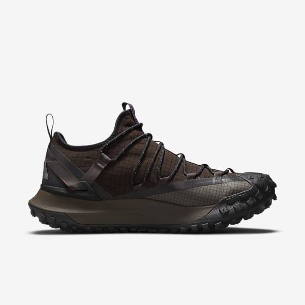 Men's Nike ACG Mountain Fly Low Trainers Brown / Black | NK968QCA