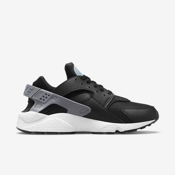 Men's Nike Air Huarache J22 Trainers Black / Grey / White | NK479RZD