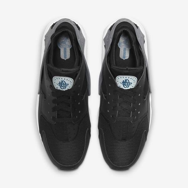 Men's Nike Air Huarache J22 Trainers Black / Grey / White | NK479RZD