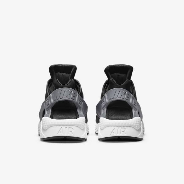 Men's Nike Air Huarache J22 Trainers Black / Grey / White | NK479RZD