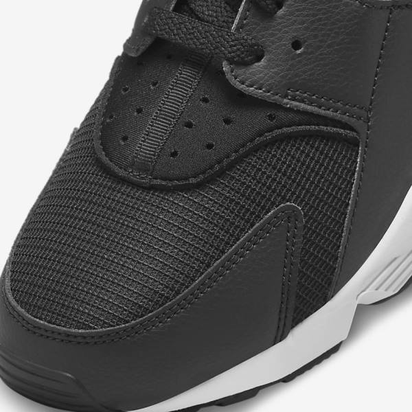 Men's Nike Air Huarache J22 Trainers Black / Grey / White | NK479RZD