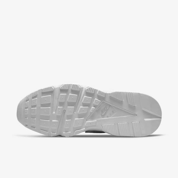 Men's Nike Air Huarache Trainers White / Platinum | NK091MAH