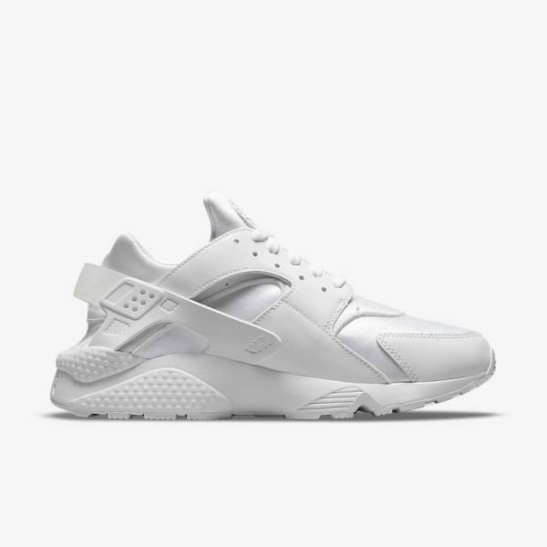 Men's Nike Air Huarache Trainers White / Platinum | NK091MAH